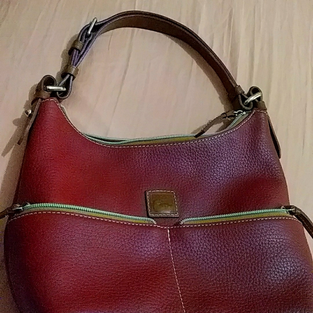 Dooney Bourke, sm, cranberry color